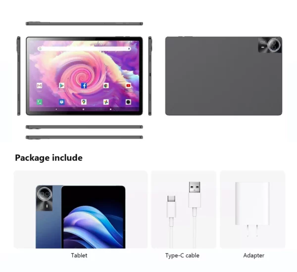2025 nouveau 14 pouces grand écran Android 14 tablette PC 16gb + 512GB appel téléphonique 5G WIFI enfants Pad tablette pour classe éducative en ligne – Image 38