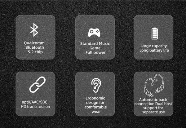 KZ – écouteurs sans fil Bluetooth AZ15, mise à niveau, câble 5.2, crochet d'oreille sans fil avec étui de chargement, AZ09 PRO AZ10 Z1PRO Z3 – Image 9