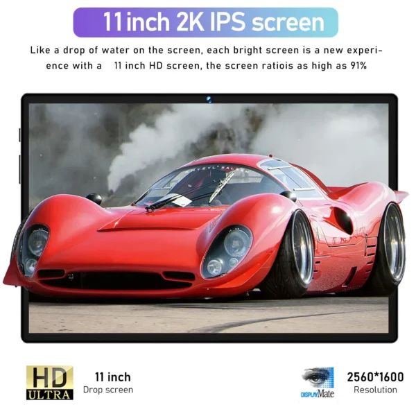 2025 nouveau Pad d'origine 6 ultra tablette Android 13 16GB 1T 11 pouces 10000mAh 5G double SIM appel téléphonique GPS Bluetooth WiFi WPS tablette – Image 2