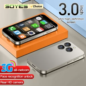 SOYES XS18 Pro 3.0 "Mini Smartphone 2GB RAM 16GB ROM reconnaissance faciale Android8.1 double SIM veille 1000mAh 3G réseau téléphone