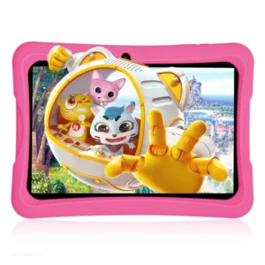 J11 cadeau coque en silicone type-c 10.1 "Android 13 tablette pour enfants 4GB RAM 64GB ROM Allwinner A523 8 cœurs CPU 1280x800 IPS 6000mAh