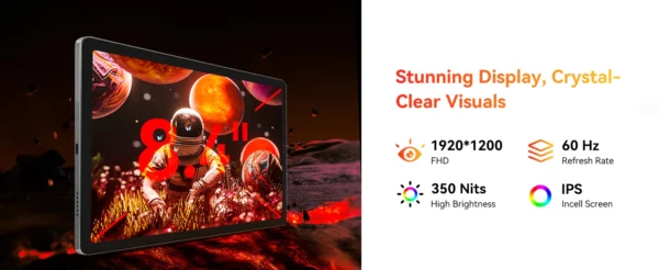 BNCF BPad Mini 8.4 pouces Snapdragon SMD685 tablette Android14 (8 + 8) GB RAM + 128 GB ROM 6050 mAh batterie 4G LTE Widevine L1 2K IPS onglet – Image 15