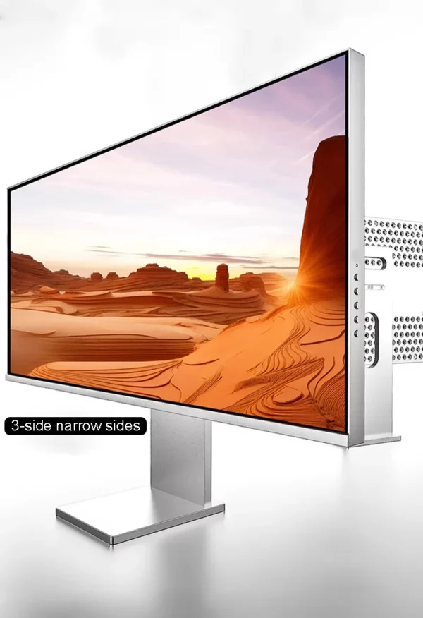 Moniteur LCD à faible luminosité bleue, conception en alliage d'aluminium, écran en queue de cheveux ultra large, caractéristique, conception de panneau IPS, 34 pouces, 5K, 21:9, 60Hz – Image 10