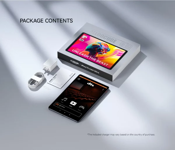 ALLDOCUBE iPlay 70 mini Ultra tablette 8.8 "Snapdragon 7 + Gen3 20GB(12GB + 8GB virtuel)RAM 256GB ROM 7300mAh tablette de jeu Android14 – Image 33