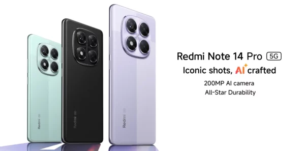 Premiere mondial Redmi Note 14 Pro 5G Version mondiale Smartphone Dimensity 7300-Ultra NFC 200MP Caméra 1.5K 120Hz AMOLED Display – Image 20