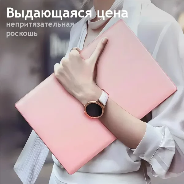 Ordinateur portable rose 15.6 pouces alimenté par Windows 11 Intel Celeron N5095 16 Go de RAM 1 To SSD 2.4G + 5G WiFi double bande Écran à lunette ultra-étroite – Image 5