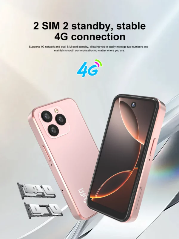 Mini Smartphone FUFFI-i16 Pro, réseau 4G, 3.75 pouces, 2 + 16 go de ROM, Android 10.0, téléphones portables, Google Play Store, 2400 mAh, téléphones portables – Image 11