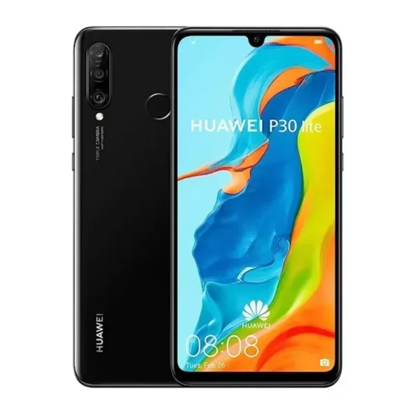 HUAWEI P30 Lite Smartphones Version mondiale Android pour Google Play Store 48MP 6.15 "6 + 128GB téléphones mobiles 4G réseau téléphones portables – Image 3
