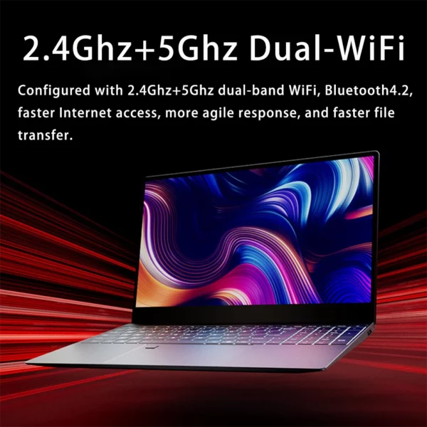 Ordinateur Portable Intel 15.6 pouces, Windows 11 10 Pro, 1920x1080, bon marché, 16 go de RAM, 128 go/256 go/512 go/1 to, SSD, Port HDMI – Image 19