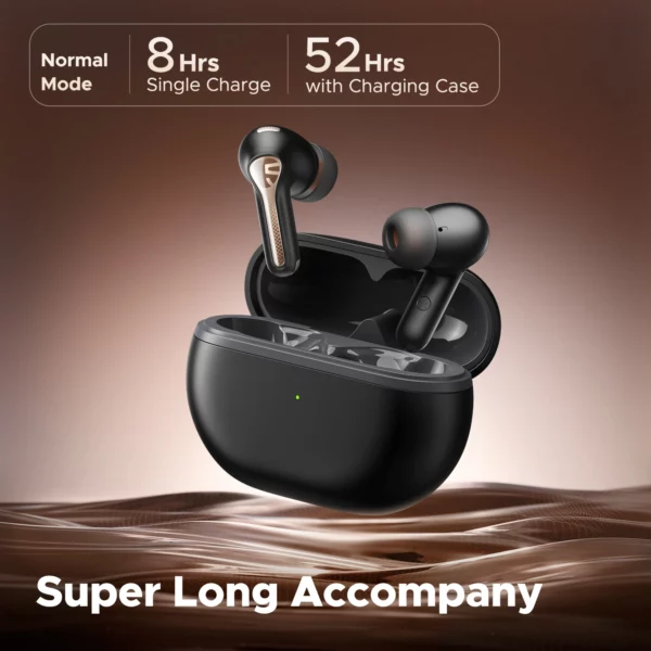 SoundPEATS-Écouteurs sans fil Bluetooth 5.3, Capsule 3 Pro, Écouteurs TWS, True Wireless, 43dB, Hybrid ANC, Hi-Res, ignorez avec sat AC Audio Codec – Image 15