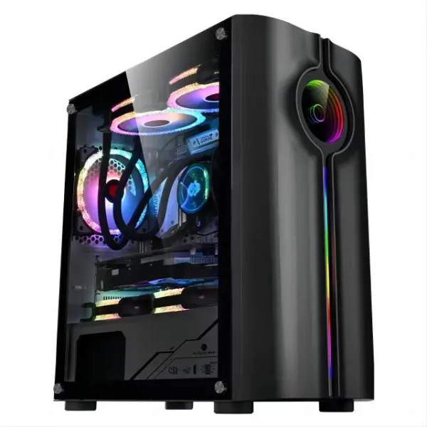 Skytech Azure PC de bureau pour jeu – Intel Core i7 12700F 2,1 GHz, NVIDIA RTX 4070 Ti, SSD NVME 1 To, RAM DDR4 16 Go 3200, 750 W Or – Image 22