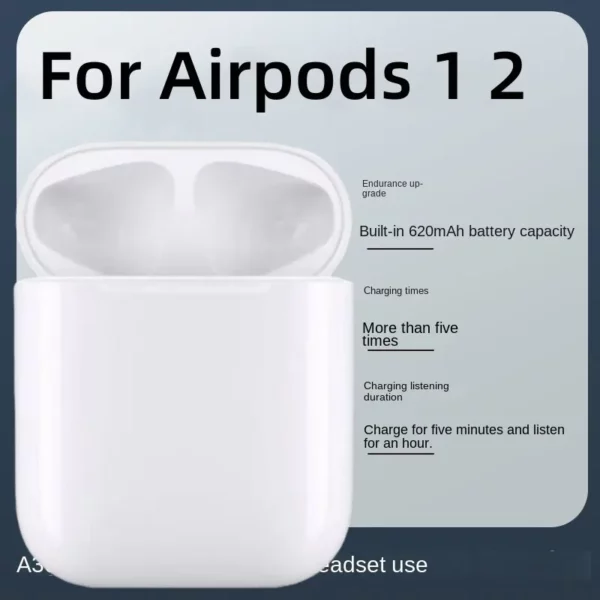 Étui de chargement sans fil pour écouteurs Bluetooth, pour AirPods Pro 1 2 3, boîtier de chargeur, compartiment de chargement de remplacement pour AirPods 3 et 4bin – Image 5