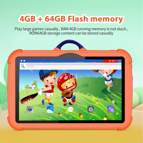 Nouveau 7 pouces 5G WiFi tablette Pc pour les meilleurs cadeaux pour enfants Android enfants jeu éducatif apprentissage tablettes Quad Core 4GB RAM 64GB ROM – Image 11
