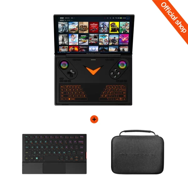 OneXPlayer G1 AMD Ryzen AI 9 HX 370 8.8 "Mini ordinateur portable de jeu jeux de bureau mobiles clavier double Mode PC Console de jeu portable – Image 8
