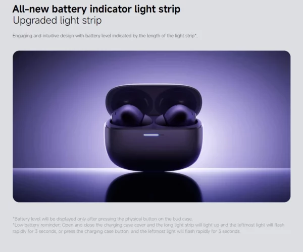 Xiaomi Redmi buds 6 pro écouteur suppression active du bruit audio dimensionnel intégré audio haute résolution casque sans fil 55dB – Image 23