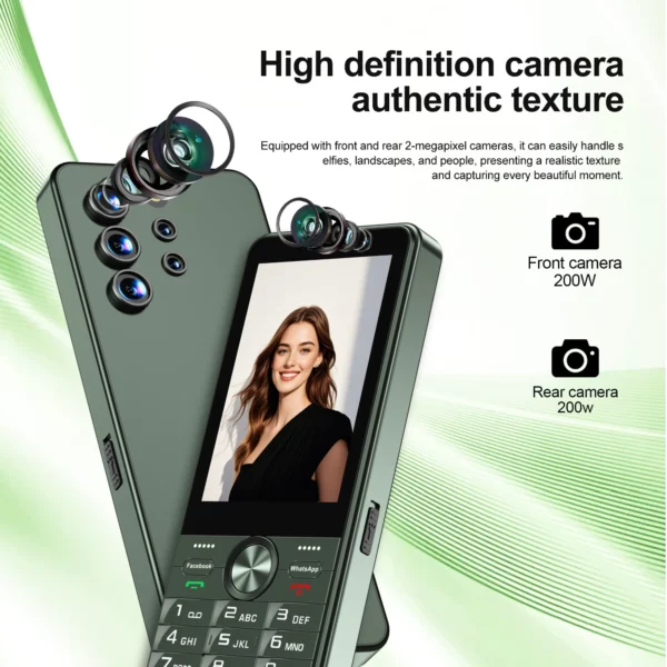 SERVO F25 PRO 4G LTE bouton Smartphone système Android lecture magasin Radio FM 2GB + 16GB WiFi 3.5 "écran tactile téléphones intelligents double SIM – Image 3