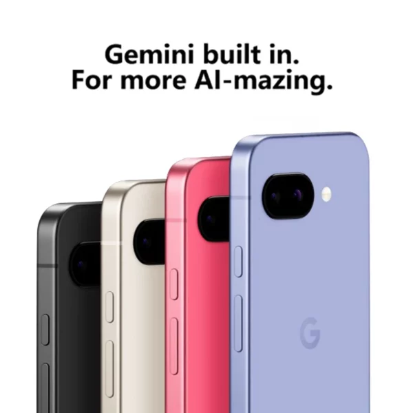 Tout nouveau Google Pixel 9a 6.3 "1080x2424 pOLED 120Hz 5100mAh filaire Google Tensor G4 Titan M2 8G RAM 128/256G Smartphone – Image 2