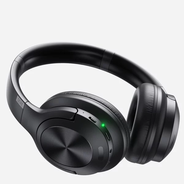 Casque sans fil QERE E80 écouteur bluetooth 5.3 ANC suppression du bruit Audio haute résolution sur l'oreille casque 70H 40mm Driver2.4G – Image 15