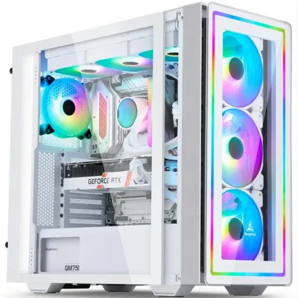 Livraison gratuite Yeyian Yumi ordinateur de bureau de jeu INTEL Core i5 12400F, Nvidia RTX 4060, SSD NVMe 1 to, 16 go DDR4 3200, 650 W or PSU, – Image 12