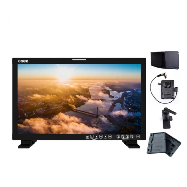 OSEE LCM215-HDR + 21 pouces 1500nits Kit de moniteur portable de production sur site HDR ultra-lumineux avec sorties 3G/HD/SD-SDI – Image 3