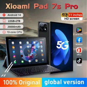 2025 nouveau Original MI Pad 7 Pro tablette 11 pouces Snapdrago 8gen2 HD 4K Android 14 22GB + 2T 20000mAh 5G double SIM WiFi GPS tablette PC