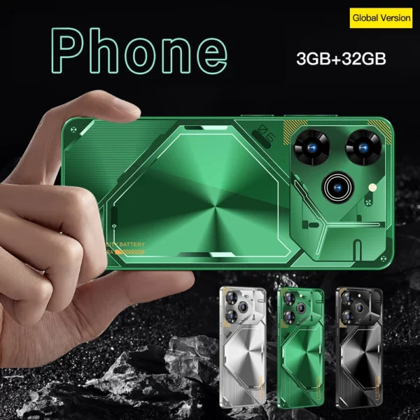 FUFFI-Pova 6 Pro, téléphone intelligent Android, 5.0 pouces, 3 + 32 go de ROM, double SIM, 3500 mAh, téléphones portables, double SIM, réseau 4G, téléphones portables – Image 2