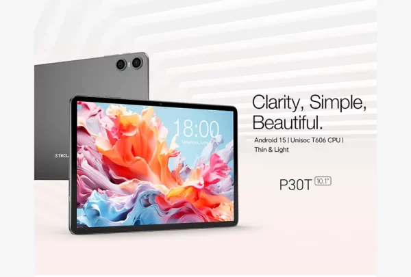 Teclast tablette P30T étui Android 15 10.1 "IPS Max 12GB RAM 128GB ROM T606 8 cœurs P30TCase/clavier/souris/stylet/casque/support – Image 7