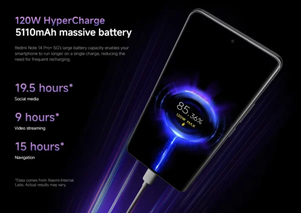 Premiere mondial Xiaomi Redmi Note 14 Pro Plus 5G Version mondiale Smartphone 256GB 512GB Snapdragon 7s Gen 3 200MP caméra 5110mAh – Image 64