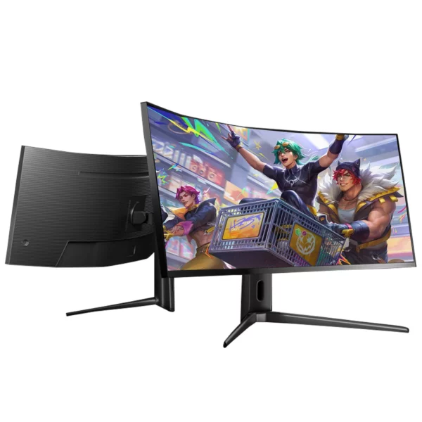 Écran LCD incurvé ultra large de 49 pouces, 5K, 144Hz, type petDP, pour ordinateur de bureau gaming, 3800R – Image 4