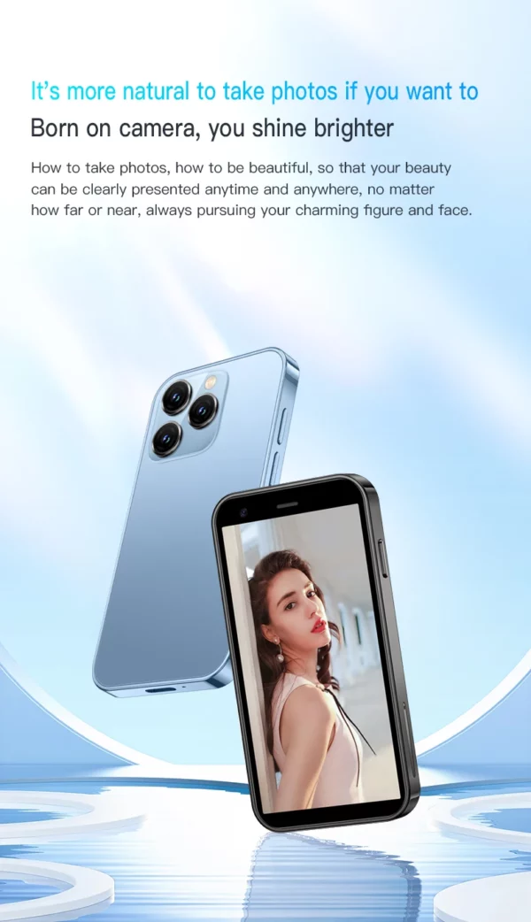 SERVO Mini Smartphone 3 "écran HD système Android 2GB RAM 16GB ROM Play Store 3G WCDMA cellulaire Super petits téléphones mobiles bon marché – Image 36