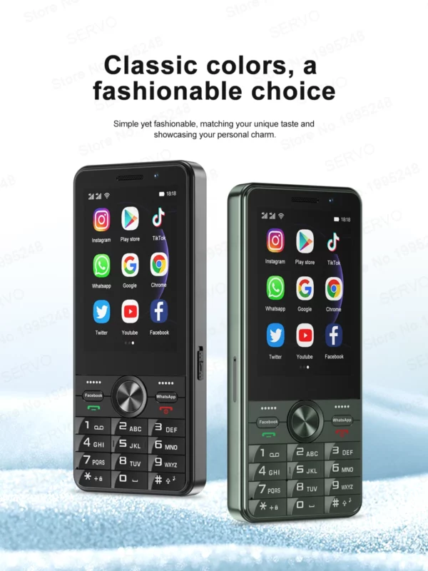 SERVO F25 PRO 4G LTE bouton Smartphone système Android lecture magasin Radio FM 2GB + 16GB WiFi 3.5 "écran tactile téléphones intelligents double SIM – Image 23