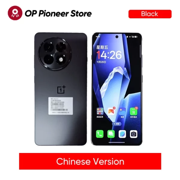 Nouveau Oneplus Ace 5 5G Smartphone Snapdragon 8 Gen 3 6.78 "AMOLED 120hz affichage 6415mAh 80W chargeur 50.0MP caméra Android 15.0 OTA – Image 8