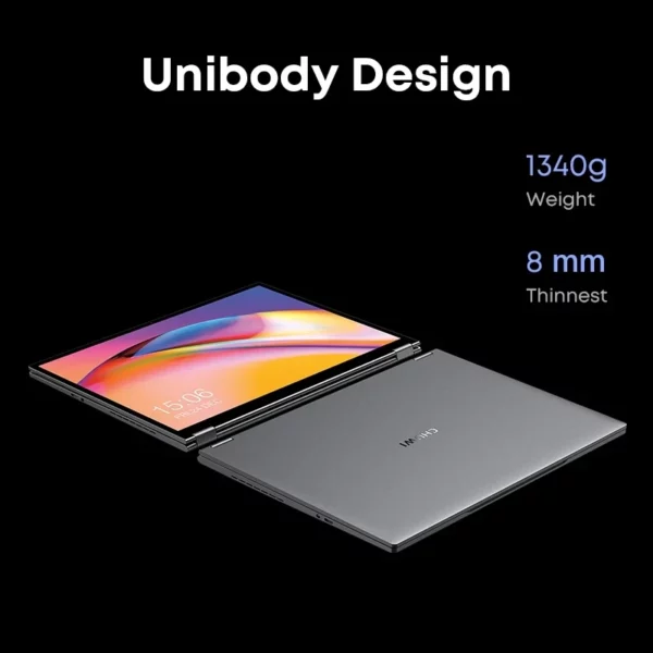 CHUWI-Ordinateur Portable FreePle, Tablette 2 en 1, Intel N100/i3 1215U, Écran Tactile 13.5 Pouces, 12 Go LPDDR5, 512 Go SSD – Image 5