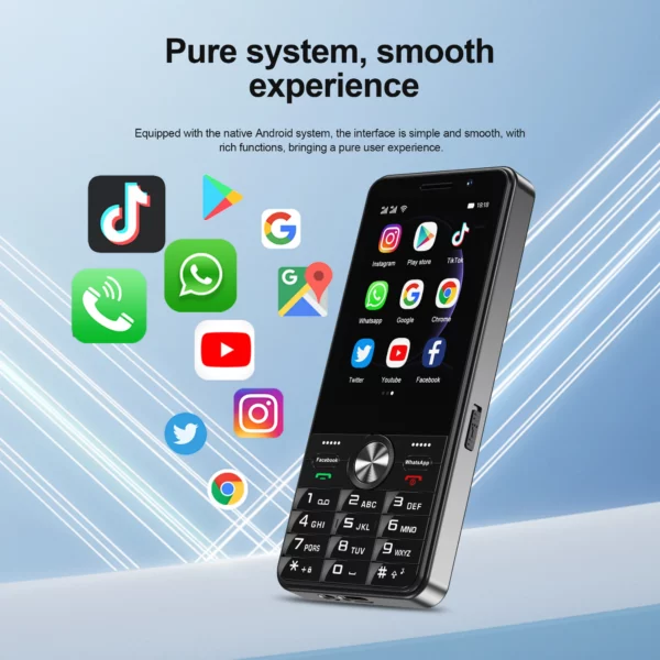 SERVO F25 PRO 4G LTE bouton Smartphone système Android lecture magasin Radio FM 2GB + 16GB WiFi 3.5 "écran tactile téléphones intelligents double SIM – Image 5