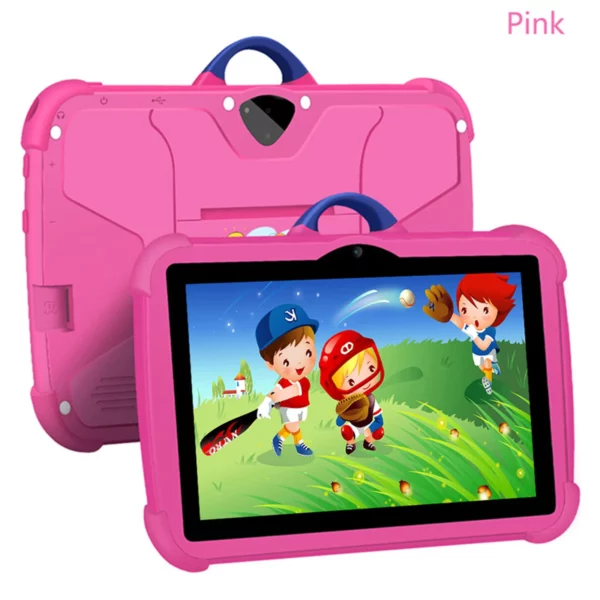 Nouveau modèle de dessin animé enfants tablette 7 pouces Quad Core 4GB RAM 64GB ROM Android apprentissage jeux éducatifs tablettes cadeaux pour enfants – Image 20
