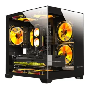Ordinateur de bureau E5 2673 V3 32GB 500G 1TB SSD RX550 4GB douze cœurs win-11 PC ordinateur de bureau Micro ordinateur de jeu pc gamer