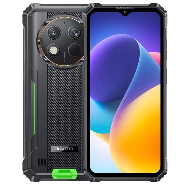 Oukitel-Smartphone G1 robuste, Android 6.52, en effet, 10600mAh, 24 Go + 256 Go, téléphone portable robuste, Android14, appareil photo 48MP HD + – Image 7