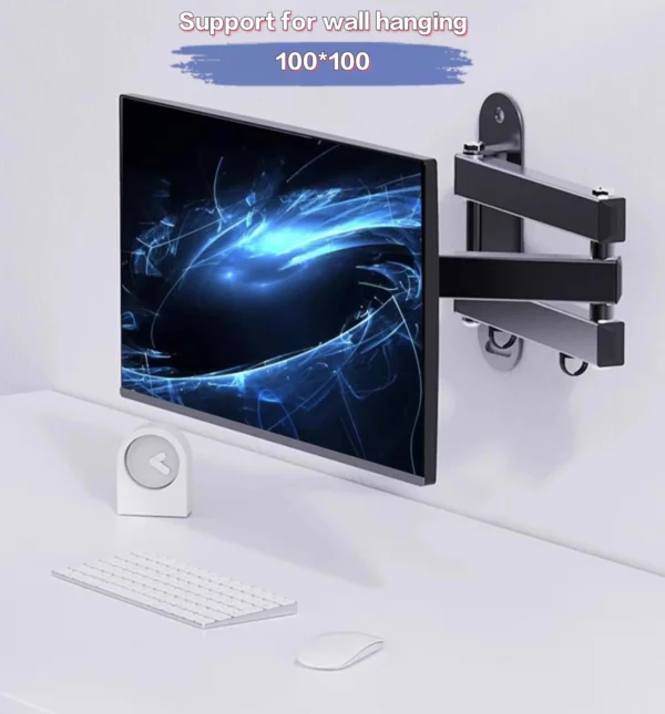 Souris de jeu ultralégère ou moniteur incurvé de 24 pouces, moniteurs d'ordinateur FHD(1920 × 1080p) 75HZ, grand angle de vision de 178 °, moniteur PC – Image 6