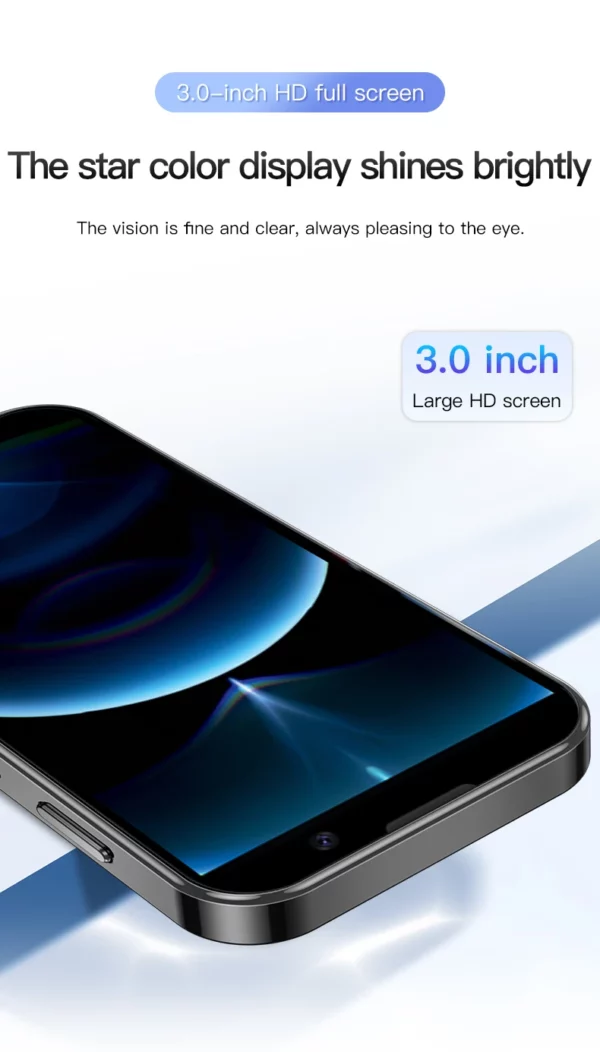 SERVO-Mini Smartphone 16SE, 16 Go, Android 9.0, Wifi, Touristes, EpiStandby Play, PR3 G, WCDMA, Petit Téléphone Portable Intelligent de 3.0 Pouces, Nouvelle Version – Image 23