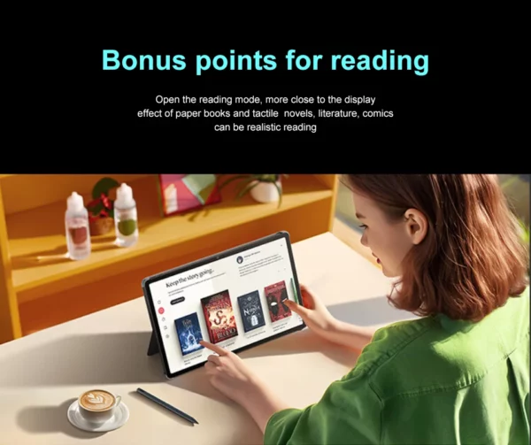 Lenovo XIAOXIN Pad Pro12.7 2025 divertissement bureau apprentissage jeu tablette Super Interconnexion Tianji 8300 2.9k 144Hz gris – Image 19