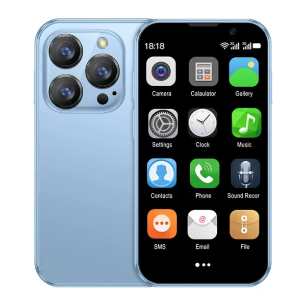 SERVO-Mini Smartphone 16SE, 16 Go, Android 9.0, Wifi, Touristes, EpiStandby Play, PR3 G, WCDMA, Petit Téléphone Portable Intelligent de 3.0 Pouces, Nouvelle Version – Image 11