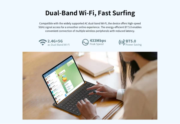 Teclast M50 Plus tablette 10.1 "écran 6GB 128GB Helio G85 8 cœurs 7000mAh batterie Android 14 double SIM GPS onglet Version mondiale – Image 23