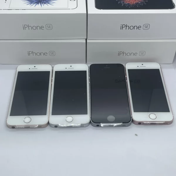 Apple iPhone SE – téléphone portable Original débloqué, double cœur, 2 go de RAM, 16/64 go de ROM, 4G LTE, puce d'identification tactile iOS, A9, 4.0 pouces, 12.0mp, SE – Image 2