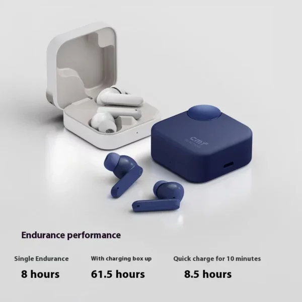 CMF by Nothing Buds 2 Plus écouteur Bluetooth sans fil 50dB hybride réduction du bruit Active longue durée de vie de la batterie casque personnalisé – Image 3