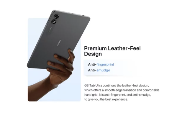 UMIDIGI G3 Tab Ultra MTK G99 Octa-Core 10.1 "HD 8 + 8GB 128GB 1TB TF Extension Android 13 8MP + 8MP 6000mAh batterie longue durée 18W – Image 14