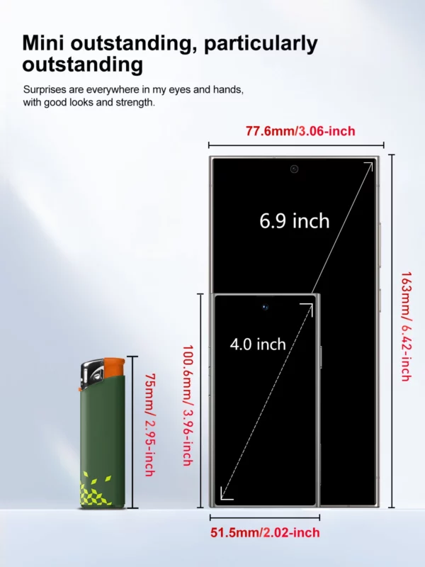SERVO S27 Mini réseau 3G petit Smartphone 4.0 pouces affichage 2GB RAM 16GB ROM double SIM reconnaissance faciale Android petits téléphones intelligents – Image 37