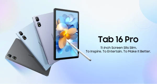 Tablette Blackview Tab 16 Pro  8 Go + 256 Go Écran 11'' FHD + Batterie 7700 mAh Android 14 Widevine L1 Unisoc T616 Tablette PC – Image 11