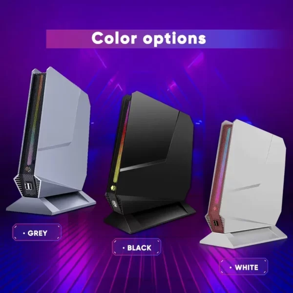 Topton Mini PC de jeu Intel i9 13900H 12900H i7 13800H 12700H Nvidia RTX4060 3050 8G Mini ordinateur de bureau Win11 Pro WiFi6 – Image 6