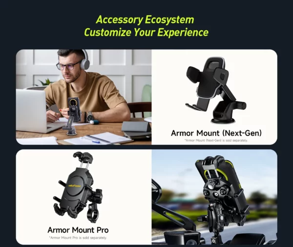 Ulefone Armor X31 4G téléphone robuste Android 14 Smartphone 6.56 "12GB RAM 128GB ROM 48MP NFC caméra de nuit IR Blaster version mondiale – Image 31