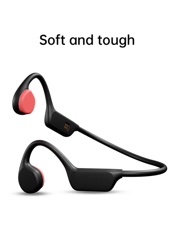 Écouteurs à Conduction osseuse, Bluetooth, sans fil, étanche IPX8, lecteur MP3, Hifi, crochet d'oreille, casque avec micro, pour la natation – Image 20